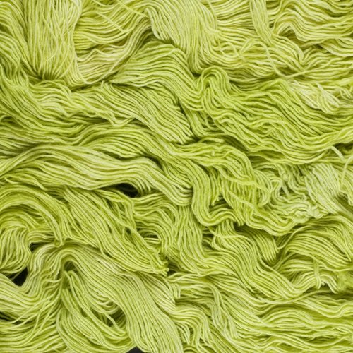 Malabrigo Wolle der Sorte Silky in der Farbe Sunny-Lime
